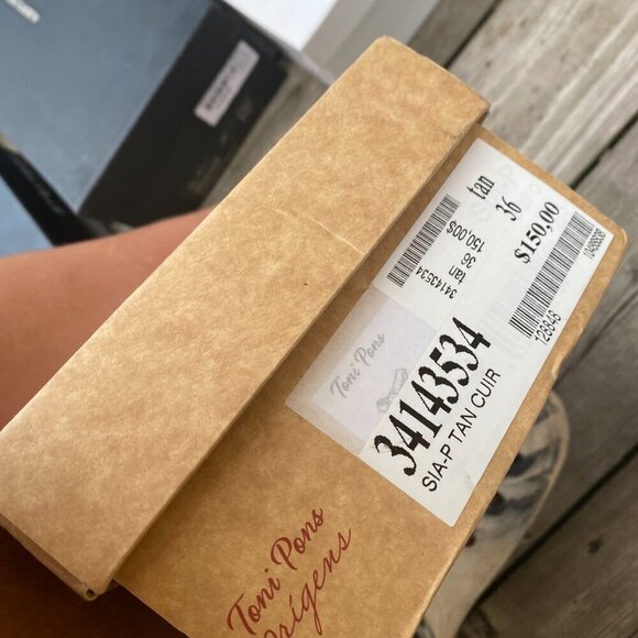 Vintage 90s Toni Pons Tan High Heels Size 36 - Picture 6 of 14